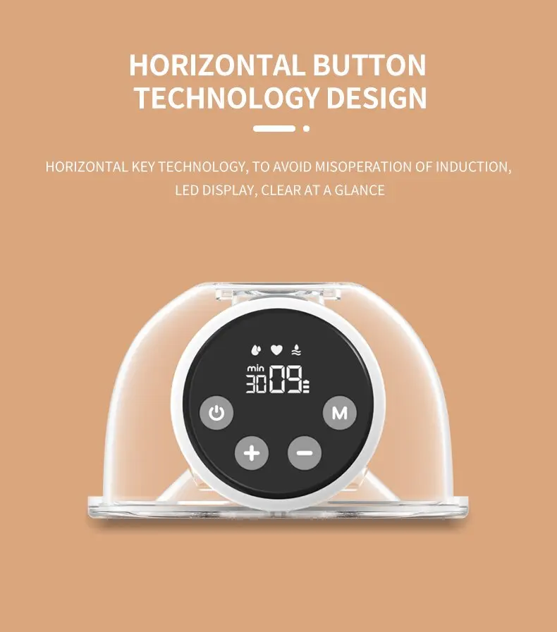 Electric Wearable Double Breast Pump S12A Hands Free Breast Milk Pump With 3 Modes 12 Levels Adjustment