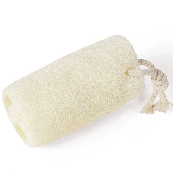 Глубоко отшелушивающая губка для душа Bebevisa со струной, luffa