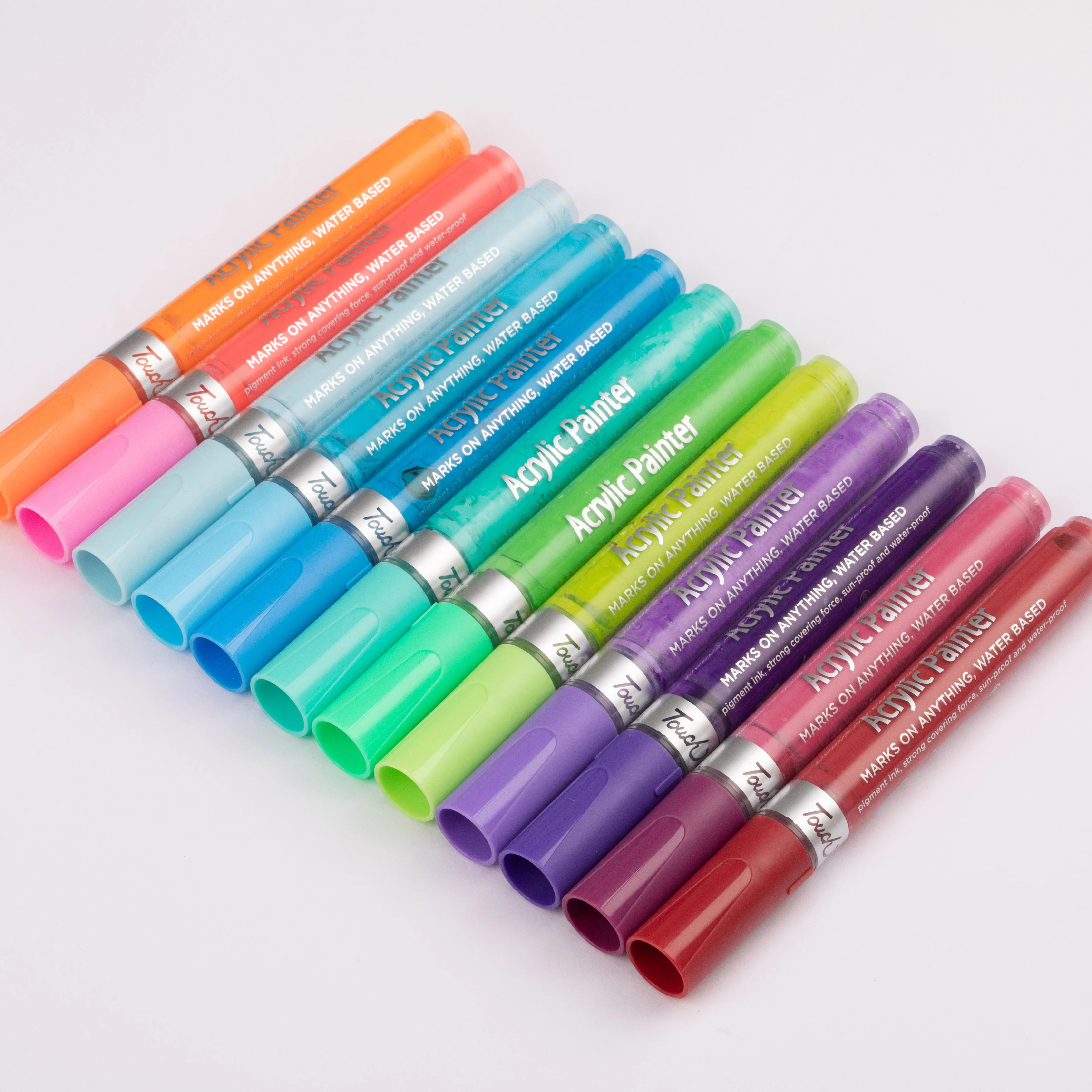 Набор акриловых маркеров «сделай сам», набор ручек для перманентного творчества с цветными красками на спиртовой основе, новый дизайн