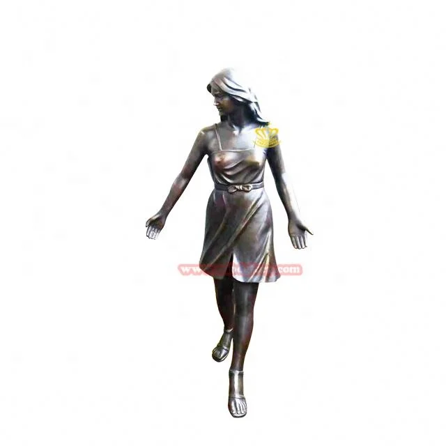 Outdoor garden street Landscape Design metal art Sculpture Bronze figure Holy family Statue