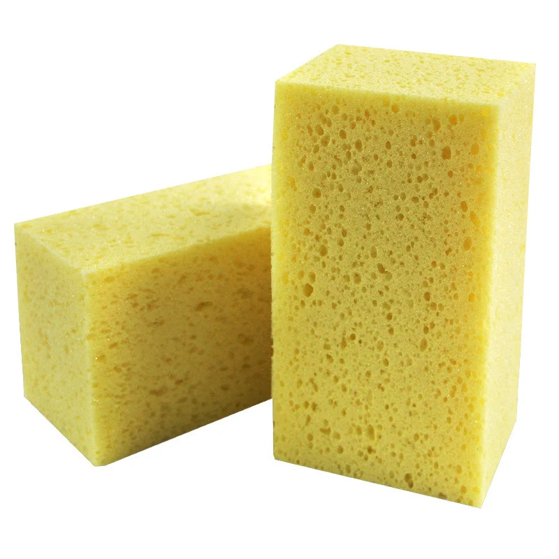 China Yellow Car Seaweed Sponge washing super absorbent Large Car Cleaning Sponge