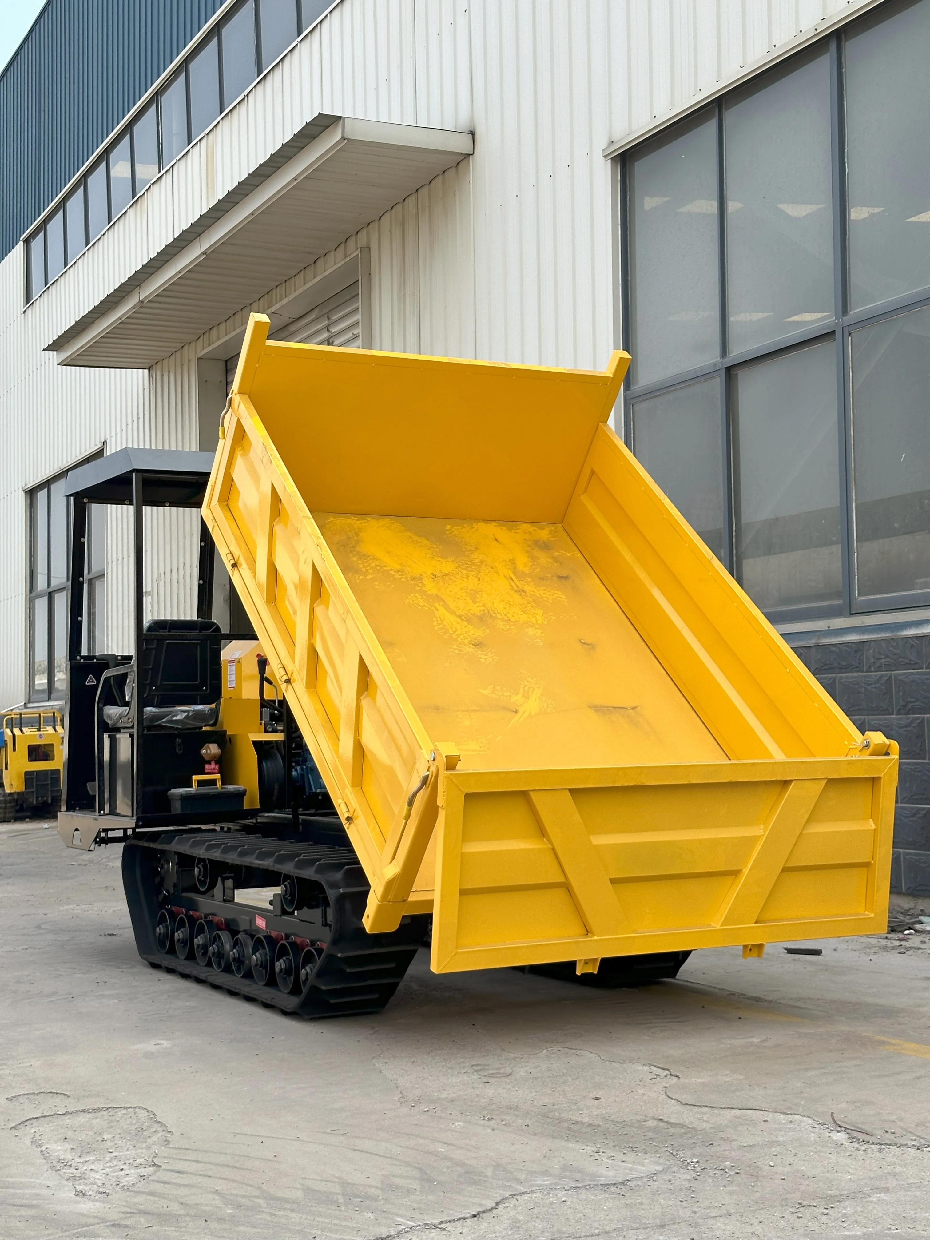 New Good Working Condition Agriculture Forestry Orchard Carrier Diesel Self Loading Mini Dumper
