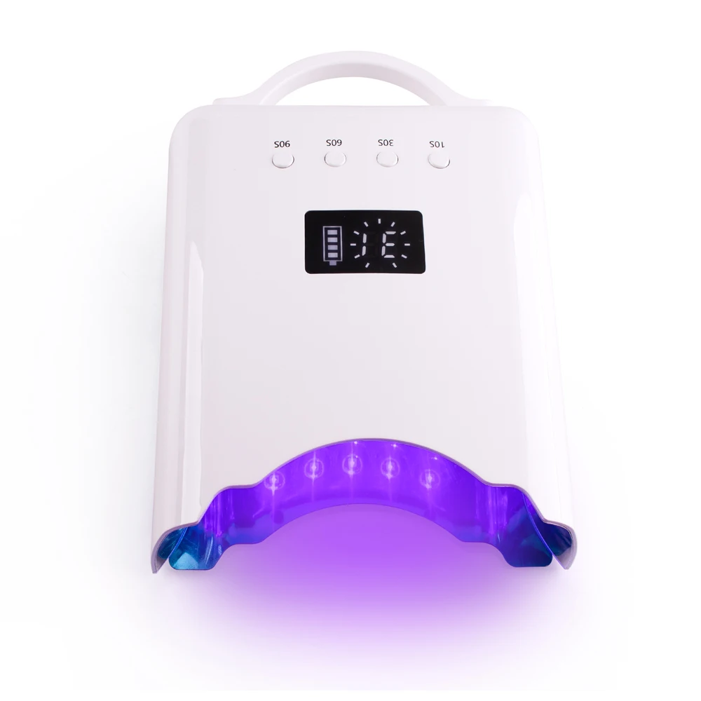 New Product Portable 78W Cordless Nail Dryer Machine UV LED Nail Lamp Diamond Shining Love This Nail Supply
