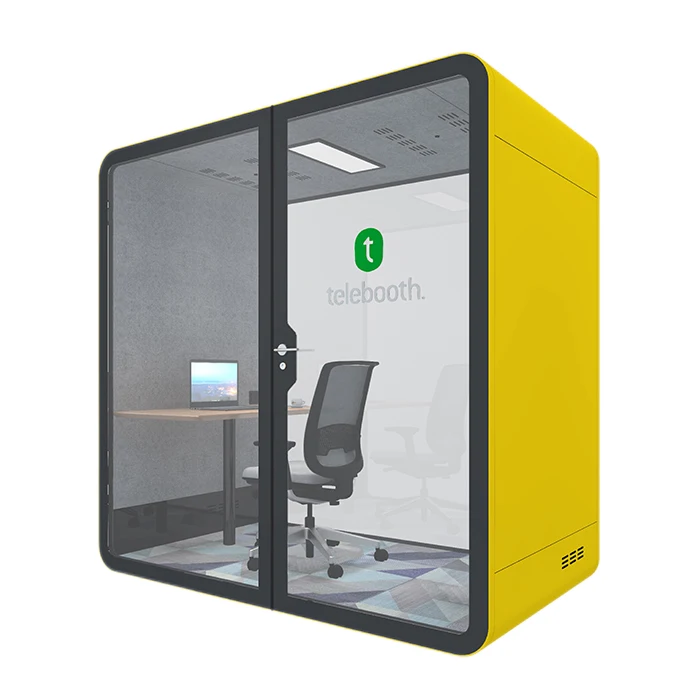 Soundproof Office Pods Sound Insulation Meeting Room Soundproof Phone Booth Meeting Pods Acoustic Meeting Booth