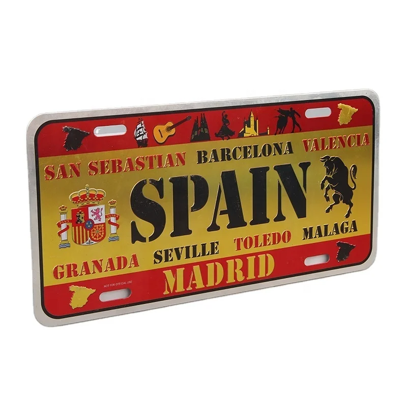 American Car License Plate USA Car License Plate clear license plate