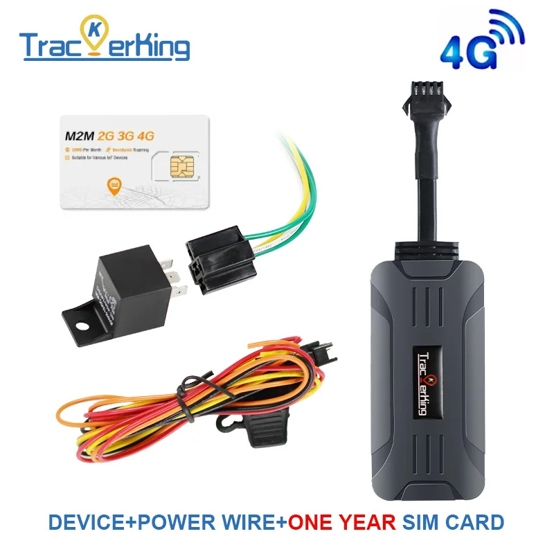 4G GPS DK19 Mini Car Off Engine Mini GPS Tracker Car Vehicle Motorcycle Tracking Devices with Free Platform