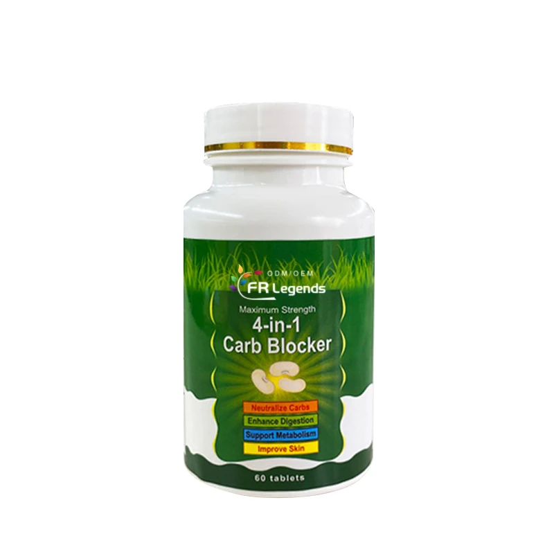 OEM ODM Private Label  4 in 1 Carb Blocker Tablets Body Shape Slim Pills For Flat Belly Flat Tummy Supplements