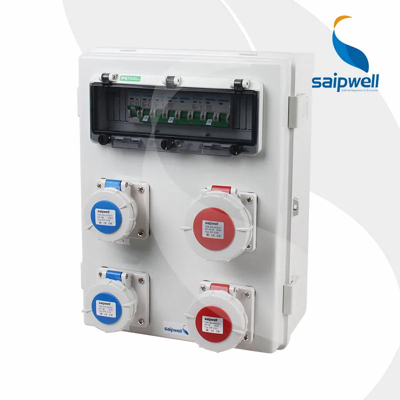 Control Sensor PC Enclosure IP66 waterproof enclosure with buckle PC Flame retardant empty box electrical cabinet box