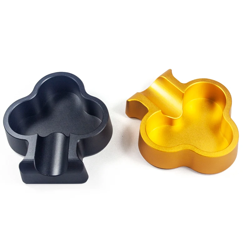 AS11A003 High Quality Plum Blossom Cigar Ashtray Aluminum Metal Ashtray Cigar Smoking Accessories