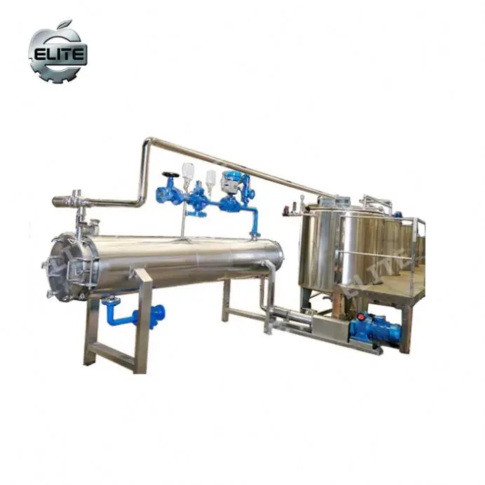 automatic industrial banana puree sterilizer automatic milk tube sterilizer automatic pasteurizador