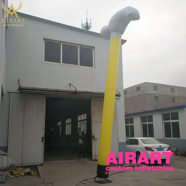 tool store outdoor decoration inflatable hammer toy,blow up hammer air dancer