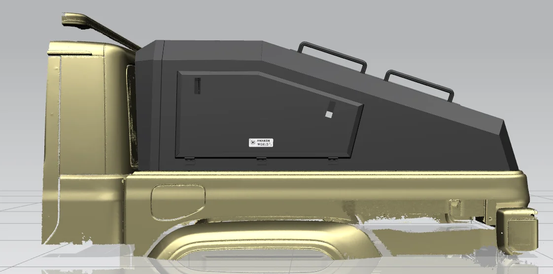 Lowest Price Trucks Hardtop Topper 4x4 Waterproof Steel Hard Top High Cover Pickup Truck Canopy