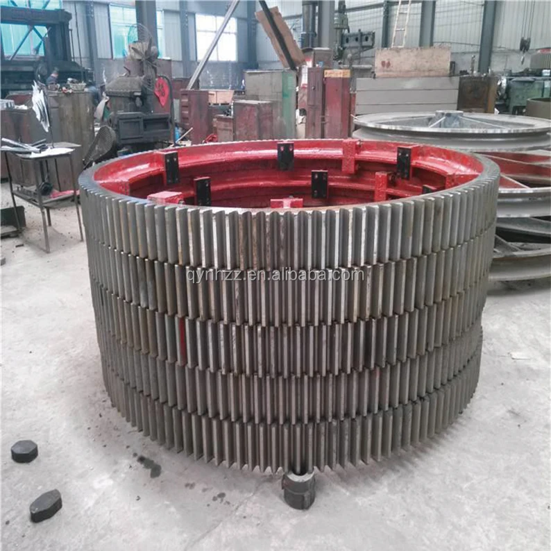 Paper making machine gear for dryer cylinder shredder drive gear used for sewage treatment plant
