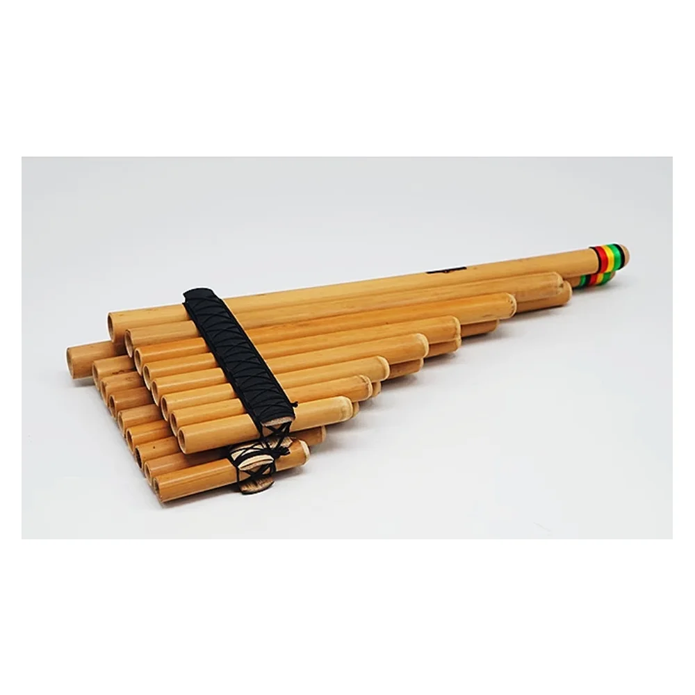 JELO GWS-PF Professional Pan Flute 44 Pipes Woodwind Bamboo Wind Accessory Syrinx Genre Flute