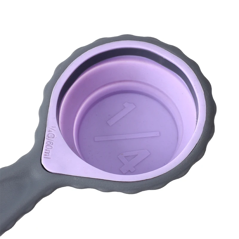  Лидер продаж на Amazon силиконовые мерные чашки и ложки Cocina набор складных измерительных инструментов для кухни