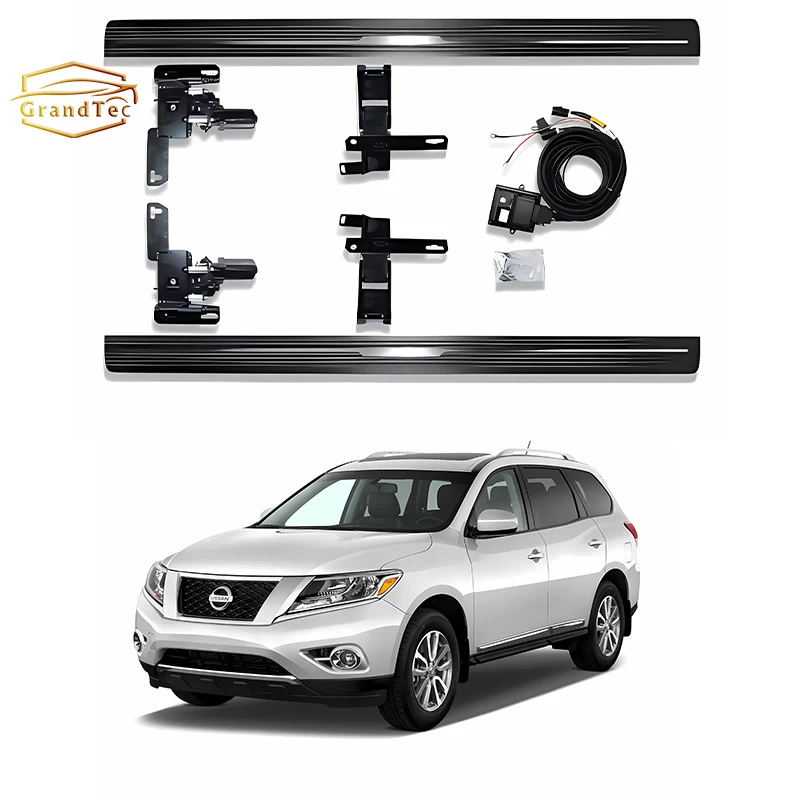 Luxury Edition Hot Selling Aluminum Alloy Electric Side Step Automatic Running Board For Nissan Pathfinder 2016+