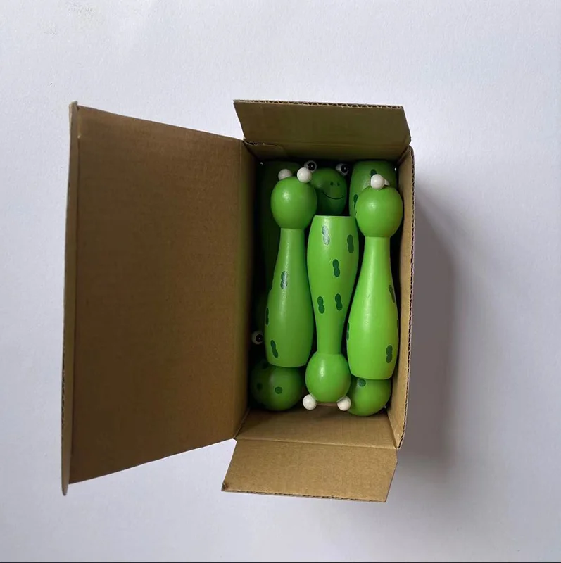 Wholesale Portable Bowling Wooden Mini Tabletop Game Desktop