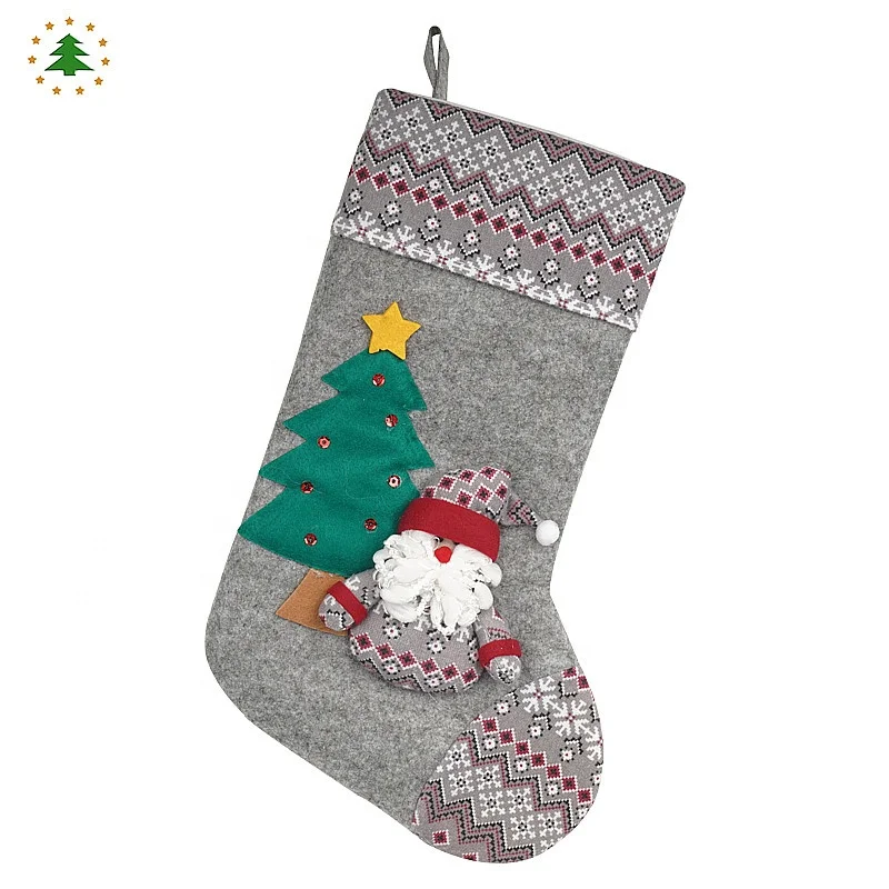 Рождественский подарок оптом немецкие украшения уродливые носки войлочные рождественские украшения