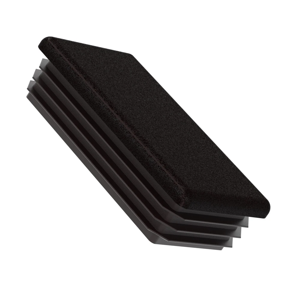 30X10 30X15 30X20  rectangular furniture feet table chair legs plastic end caps plugs inserts