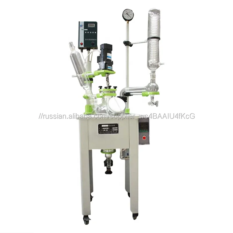 Fixed Bed Pharmaceutical Glass Reactor Distillation Device