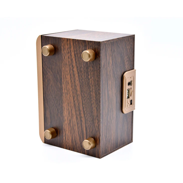 Kisonli G2 wood blue tooth portable sound ce fc rohs speaker