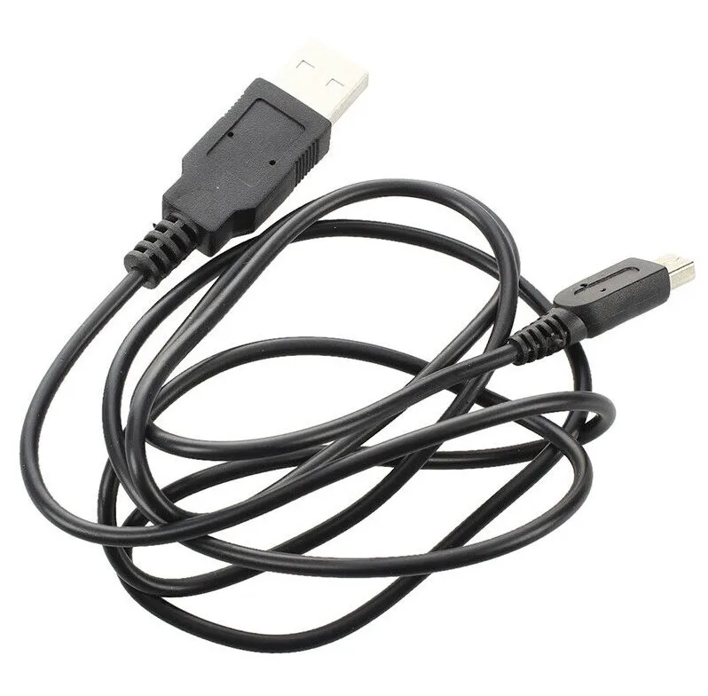1 2 м USB кабель для Nintendo Новый 3dsll NDSI 2DS 3DS 3dsxl зарядный черный