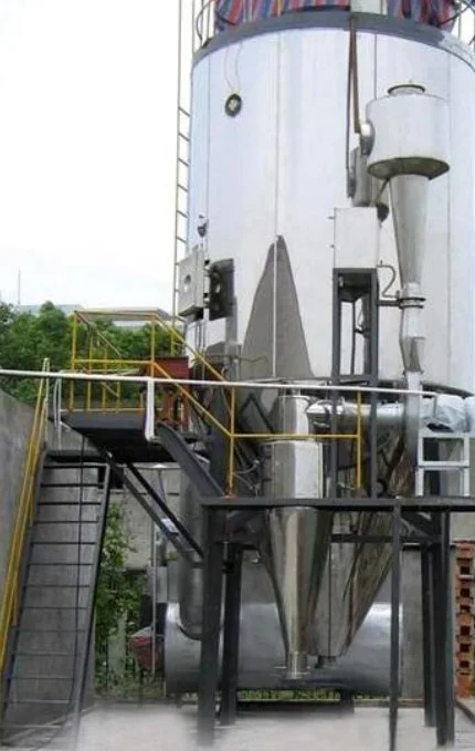 Automatic Vertical Type Industrial Stainless Steel Airflow Spray Drying Machine