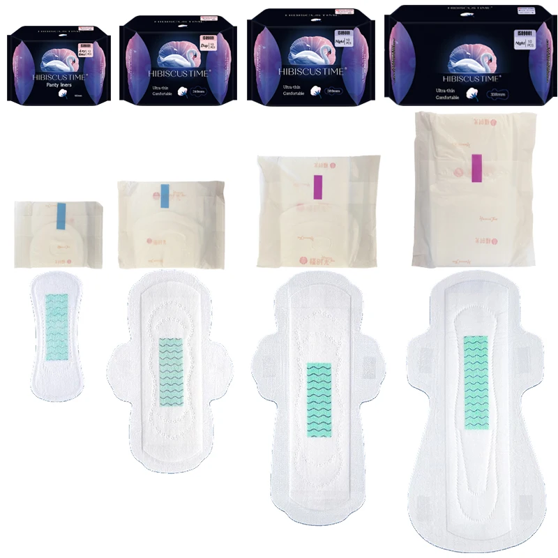 carefree anion sanitary napkin manufacturer provide Hot-selling  washable friss anion core cotton lady sanitary napkins/Tampons