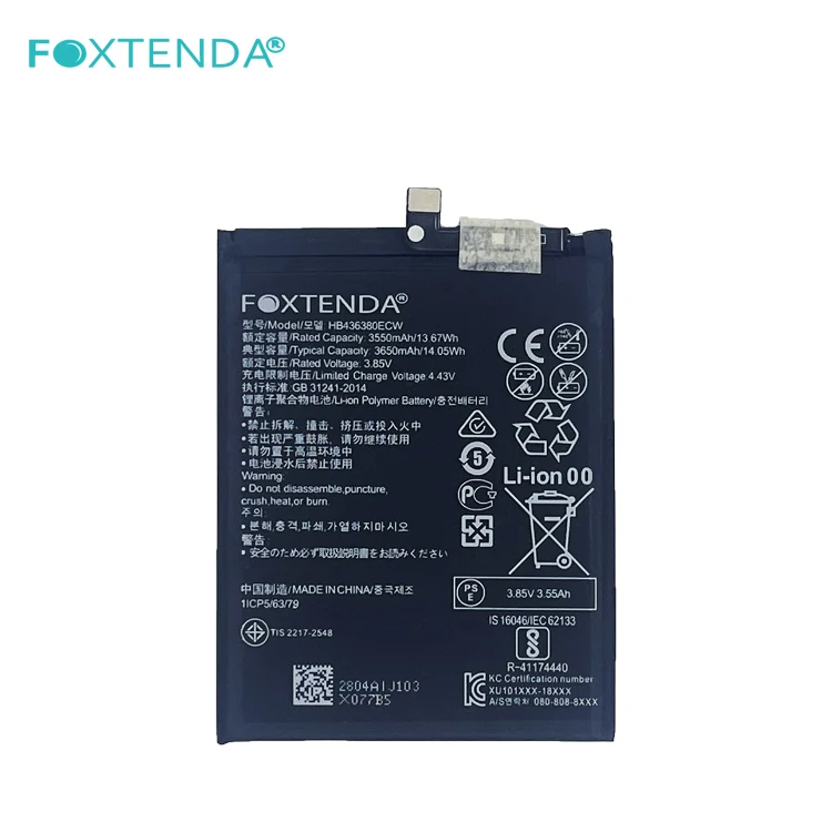 high quality 100% brand new phone battery HB436380ECW 3550mAh for huawei P30 cellphone battery in bulk