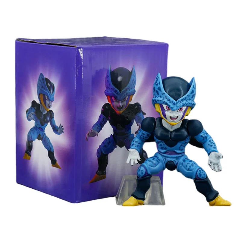 Dragon Super ball Saiya anime figure PVC Lugk ornaments small Shalu models male gift ornaments