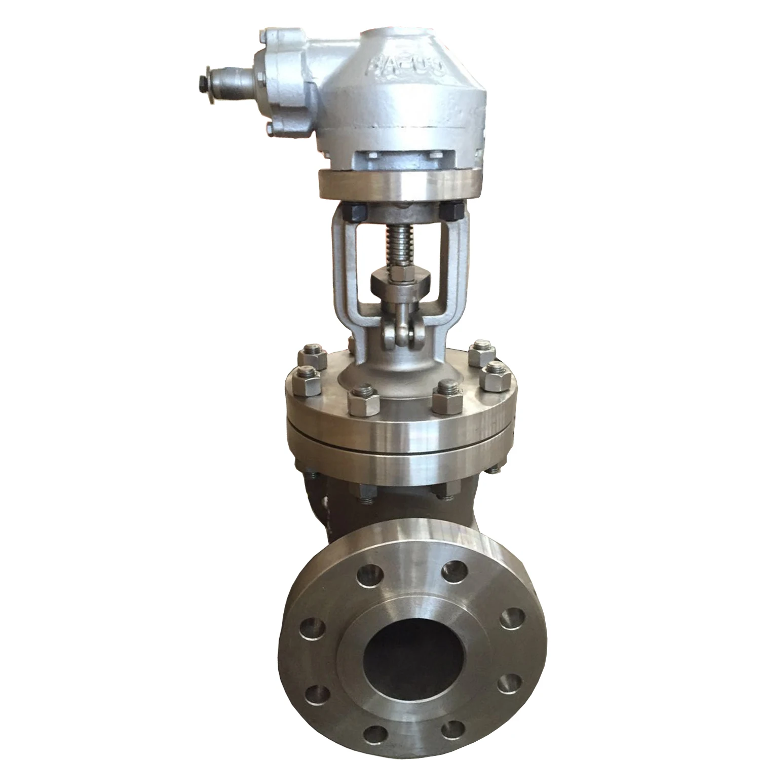 ANSI Standard Electric Actuated Gate Valve 150lb Gate Valve with Rising Stem CF8 Gate Valve Manufacture