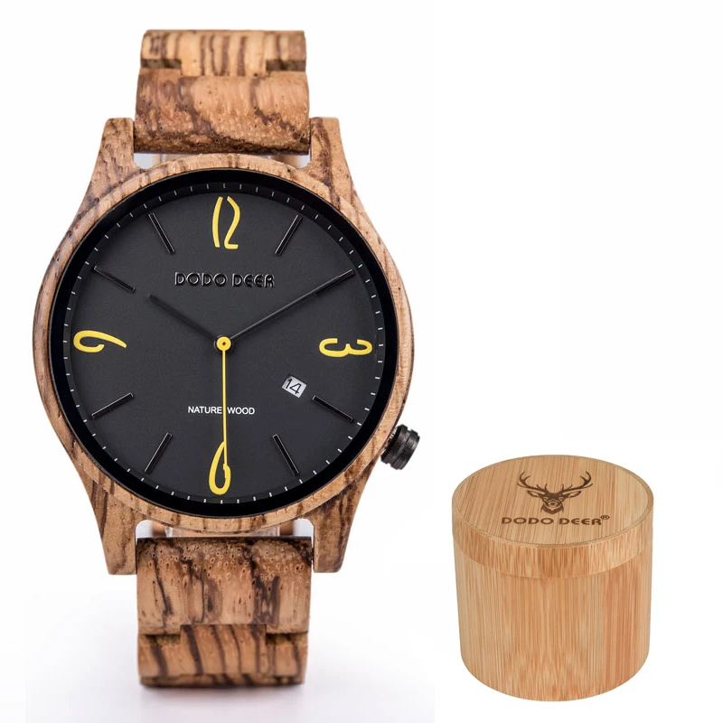Деревянные наручные часы Lover с бамбуковым корпусом и ремешком с кварцевым механизмом, часы с пользовательским логотипом (1600056499536)