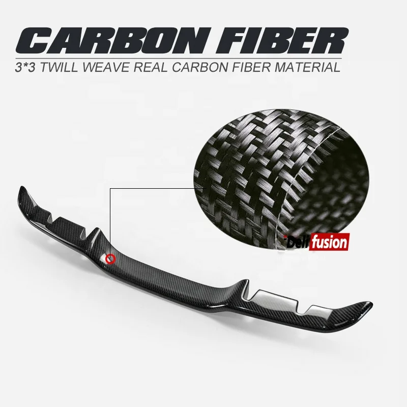 For Honda Civic Type-R FK8 BLZ Style High Quality Carbon Fiber Rear Bumper Body Trim Diffuser(Spot Goods In USA)