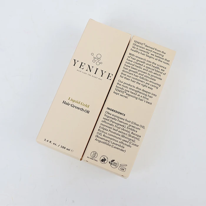 Custom paper cosmetic boxes packaging coated paper packing boxes for nutritive skin care product