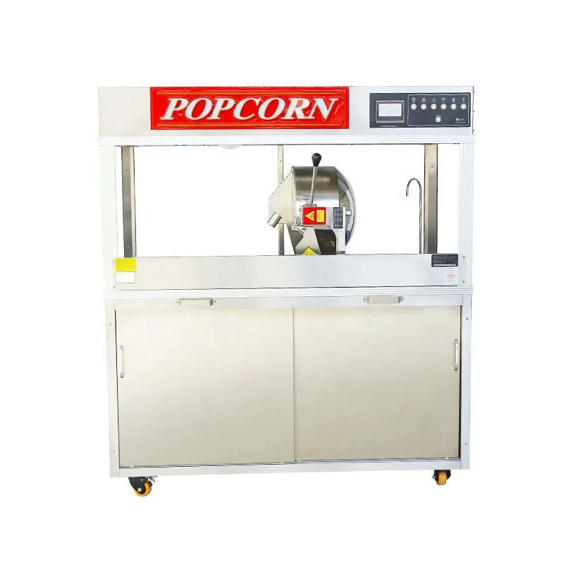 
Top 1 Popcorn Popper 36oz 48oz 380V Gold Medal Cinema Popcorn Machine Commercial Popper Concession Popcorn Maker 