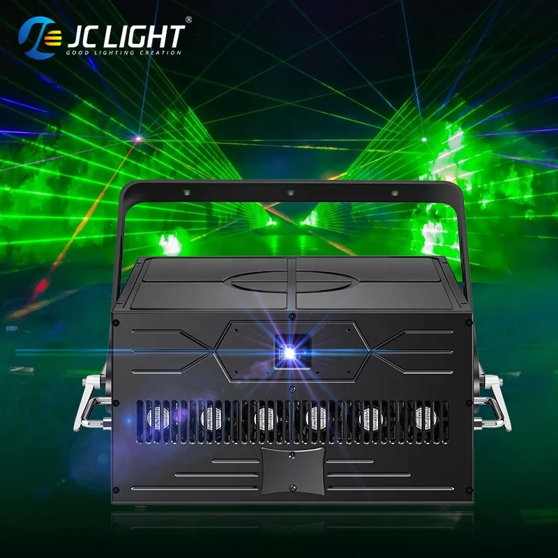 Водонепроницаемая система лазерного шоу Rgb ориентир лазерный свет 30 Вт 3d анимационный лазер наружный проектор