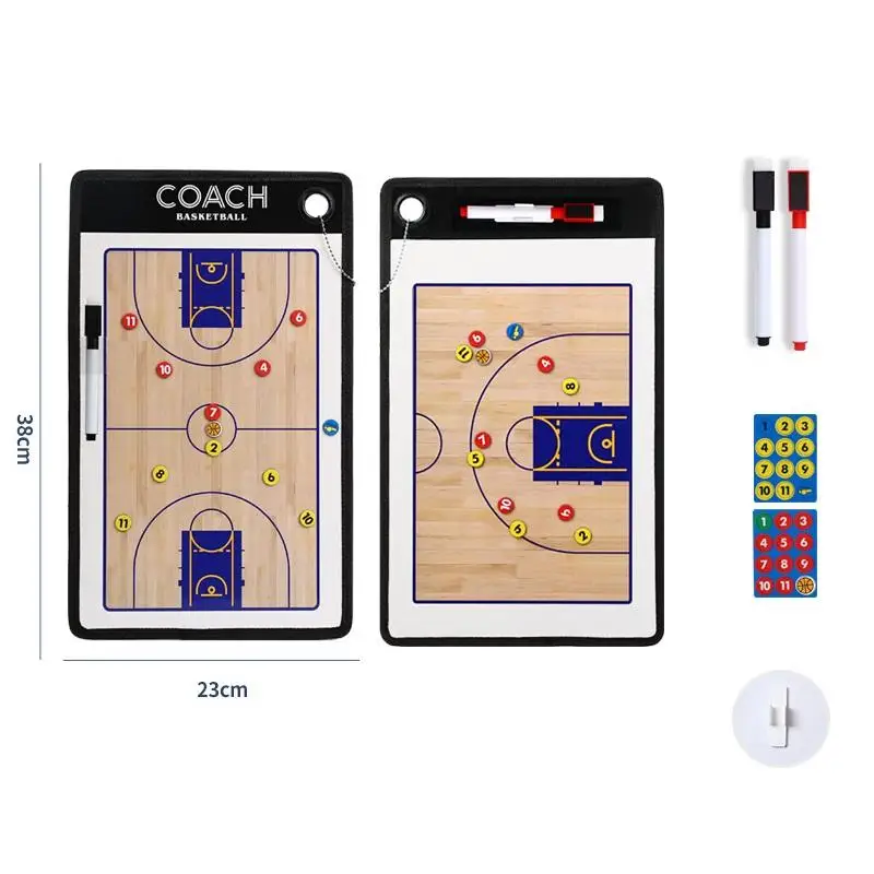YIZHI Wholesale Soccer Tactics Board with Magnets Pen Football Volleyball Basketball Coaching Board Hockey Coaches Clipboard