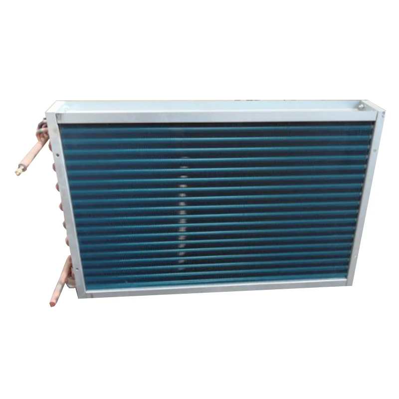 Copper tube air - cooled fin condenser for cooling tower