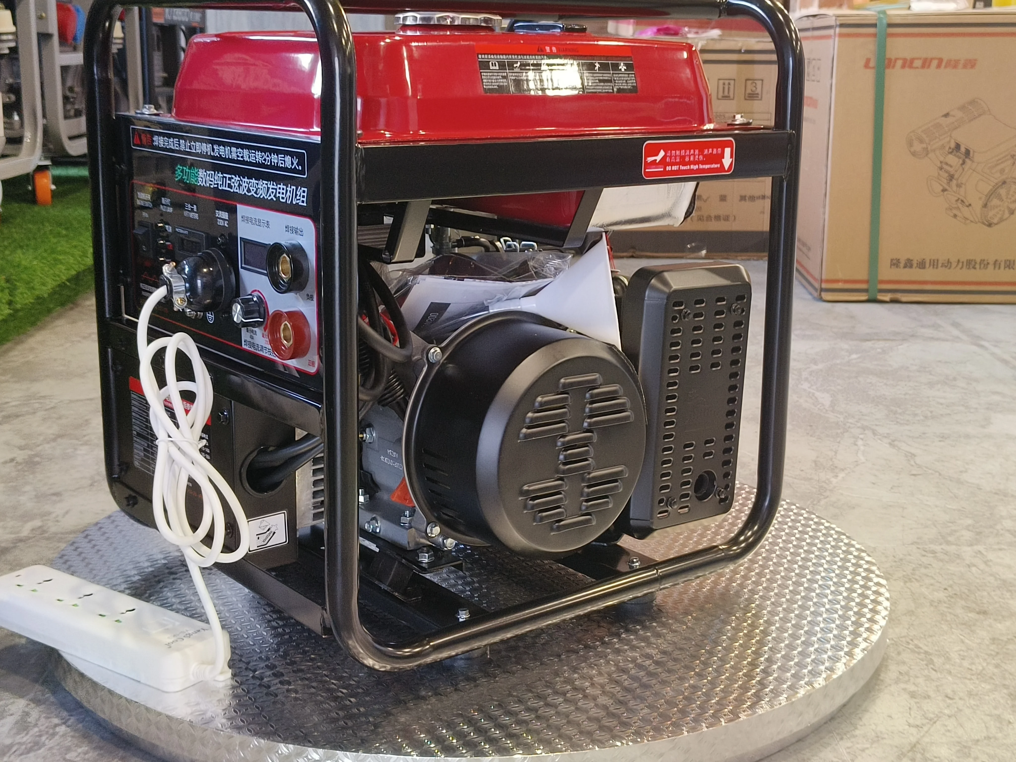 230A Arc Inverter Gasoline Welding Machine 4KW Engine Petrol Welding Generator For Industrial Using