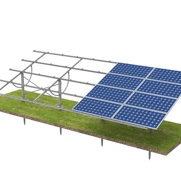 Solar panel ground mounting system solar ground brackets