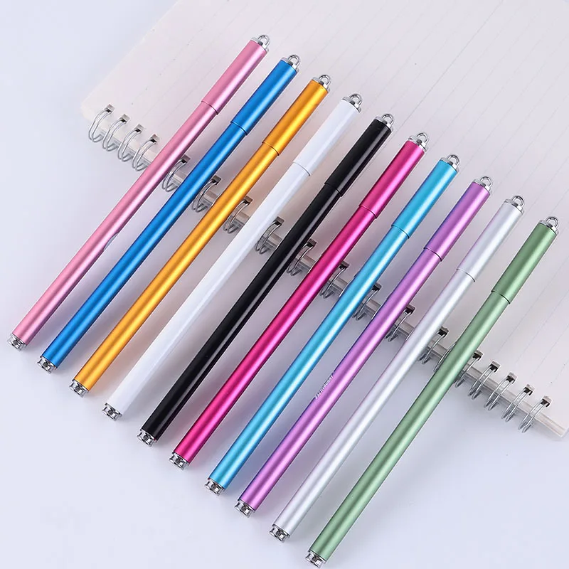 Promotional Gift Wholesale Best Office Cheap Color Metal Gel Pen With Logo Neutral pen