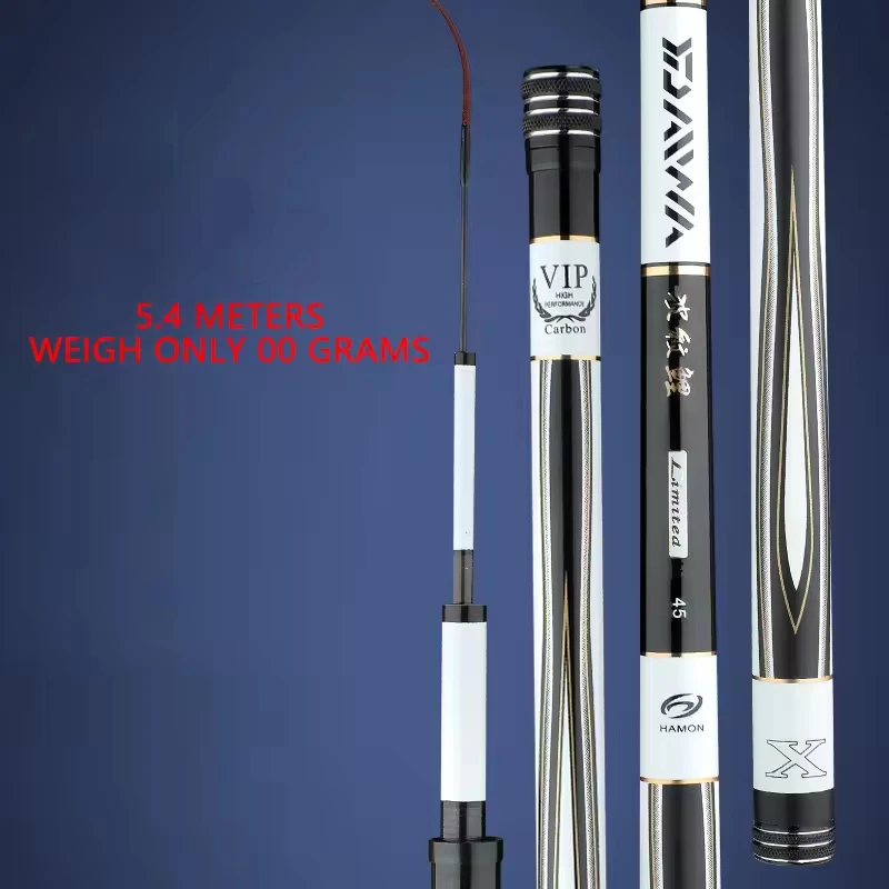 KEKAXI Carp Fishing Rod 3.6m-7.2m Ultra Light Carbon Fiber Carp Rods 5 Section 28 Tune Telescopic Rod Pod Carp Fishing