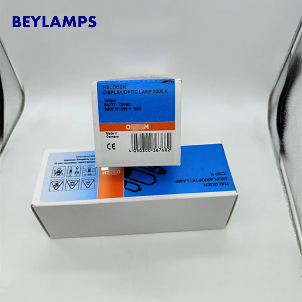 Лампочка 64777 230 В 2000 Вт G22 CP/92