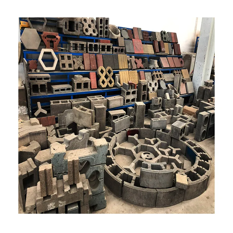 Click Get 50USD Coupon Interlock Hollow Paver Mould Cinder Cement Concrete Brick Block Making Machine de fabrication de brique