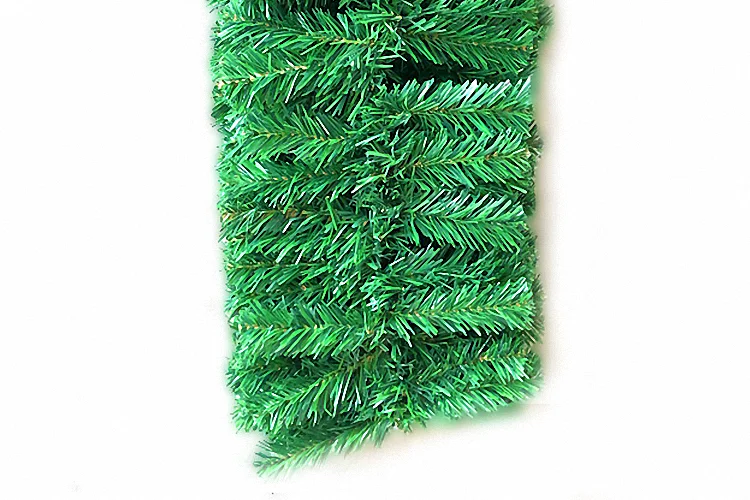 1.8m Factory-direct Wholesale Cheaper  PVC Christmas Garland With Xmas Ornaments