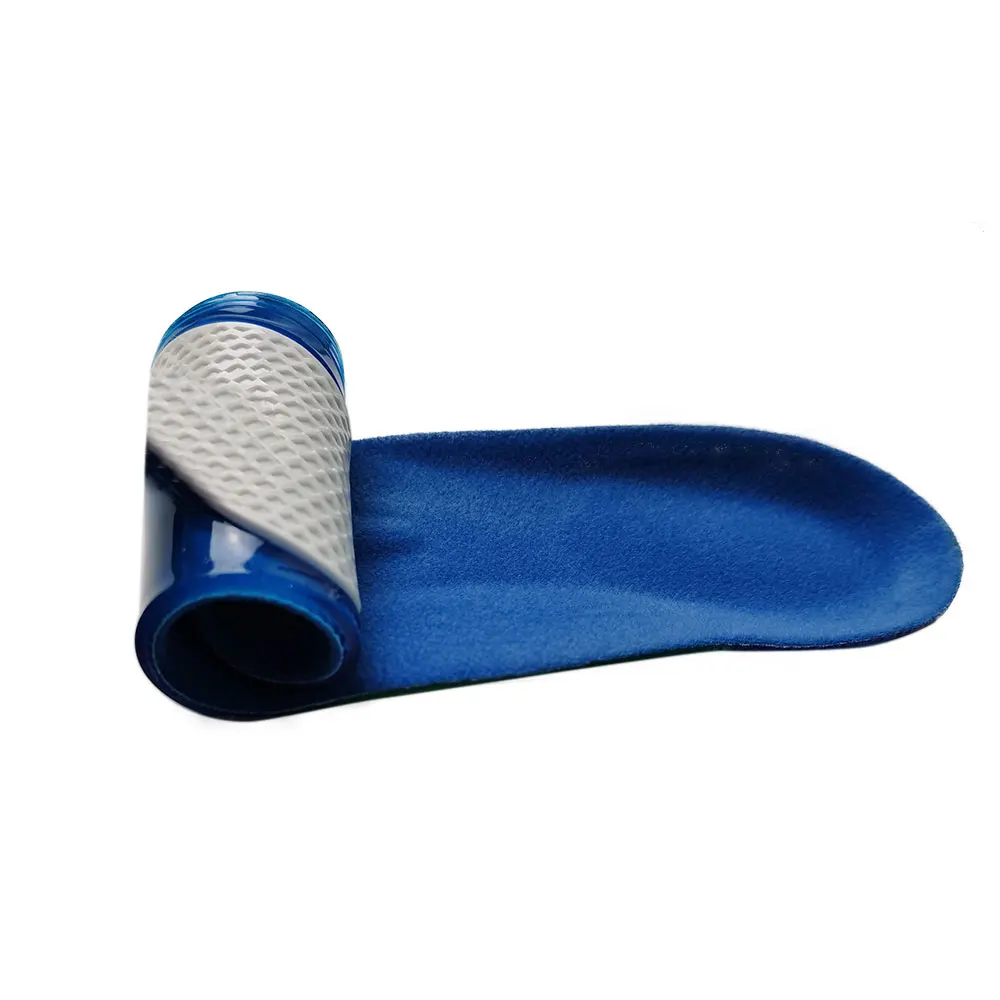 Silicone Gel Insole For Men And Women Basketball Shoe Good Bounce Performance Gel Insoles Tpe Gel Arch Support Comfortable