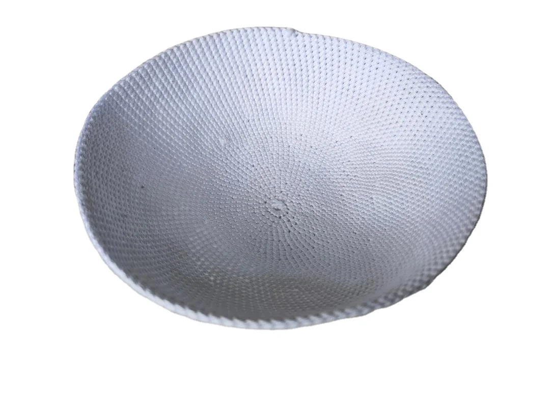 Factory Custom Thin thread Knitted Kippah, 100% Cotton DMC Hand Knitted Kippah Hat, DMC Kippah Yamaka Kippa Yarmulke Skull 011