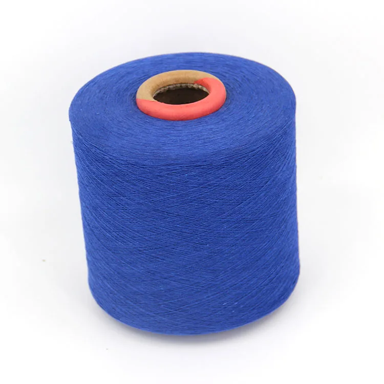 Высококачественная переработанная хлопковая акриловая смешанная пряжа для штор, пряжа для полотенец