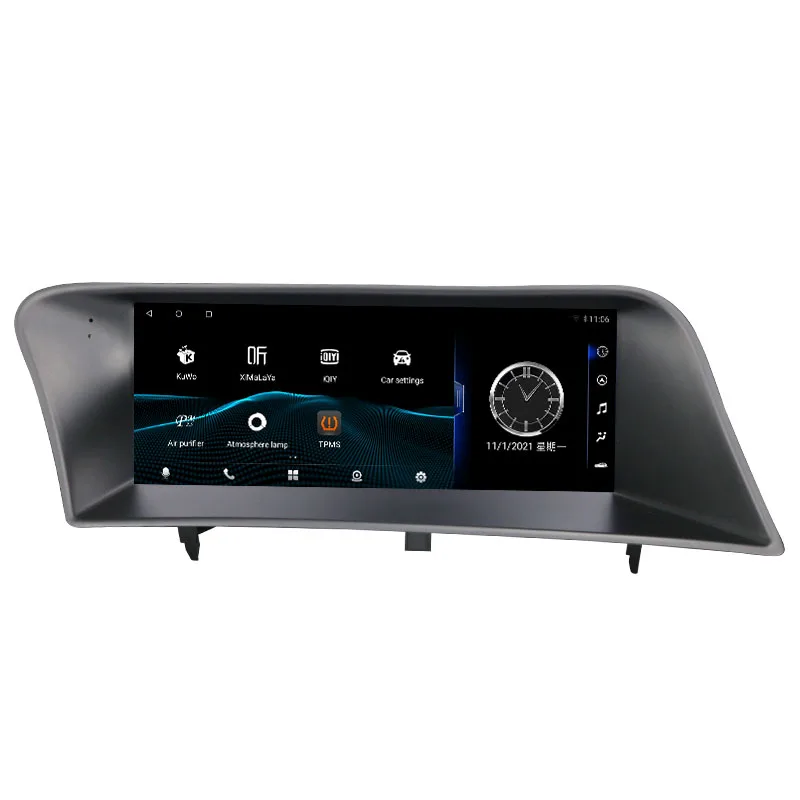 10.25 Inch Android Radio For Lexus RX Low Level With Mouse 2009-2014  with Multi-Language OSD Player Navigation DSP Carplay