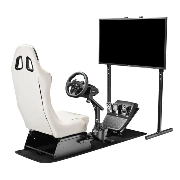 Factory OEM one Screens Driving Racing Simulator 3 Pedals Car Simulator PC Game Driving Simulator